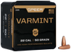 Speer 1029 Varmint 22Cal 50gr Jacketed Soft Point 100 Per Box/5 Case