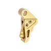 Tyrant CNC TDHCATTRIGGOLD/GOLD  Trigger/Shoe Gold Fits Springfield Hellcat Pro