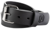 1791 Gunleather BLT013438SBLA 01  Gun Belt Stealth Black Leather 34/38 1.50" Wide Buckle Closure