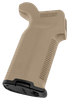 Magpul MAG532-FDE MOE-K2+ Grip Flat Dark Earth Polymer with OverMolded Rubber for AR-15, AR-10, M4, M16, M110, SR25