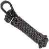 Allen 7248 Reflective Hoist Rope  Black 25' Long