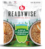 ReadyWise RW05008 Outdoor Food Kit Appalachian Apple Cinnamon Cereal Breakfast Entree 2.5 Servings In A  Resealable Pouch, 6 Per Pack