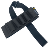 ADAPTIVE TACTICAL AT06400 Stock Mounted Shell Carrier  5rd Shotshells Removable Black Nylon Non Slip Loops Adj. Stock Fit