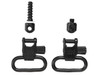 UNCLE MIKES QD SWIVELS FOREND BAND STYLE MACH & WOOD SCREW 1"on