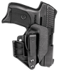 Mission First Tactical H2RUEC9AIWBM Minimalist Holster IWB Black Polymer Belt Clip Fits Ruger EC9/EC9s/LC9/LC9s Ambidextrous