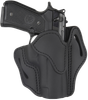 1791 Gunleather ORBH23SBLR BH2.3 Optic Ready OWB Size 2.3 Stealth Black Leather Belt Slide Compatible w/Glock 17/S&W M&P Shield Right Hand