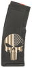 Black Rain Ordnance MAG30PUNISHW/FLAG Magazine  30rd 223 Rem/5.56 NATO Punisher American Flag Engraving Fits AR-15 Platform
