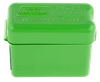MTM Case-Gard RS2010 Ammo Box Belt Style Multi Caliber Green Polypropylene 20rd