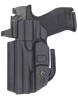 C&G Holsters 1214100 Covert  IWB Black Kydex Belt Clip Fits Walther PDP 4" Right Hand