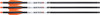 400 20" ALPHA BLAZE 3PKWICKED RIDGE XBOW ARROW MATCH 