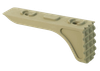 Timber Creek Outdoors MRBSFDE Rugged Barrier Stop  Flat Dark Earth Aluminum M-LOK