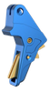 Tyrant CNC TDMPTRIGFSCBLUE/GOLD   Blue Fits S&W M&P Full-Size & Compact