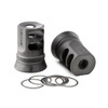 GOLD 30 MUZZLE BRAKE 1/2X28