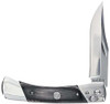BLADE LMNT WOOD HANDLES PIVOTUNCLE HENRY KNIFE PLB7 3.8" 