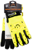 Walker's GWPSFHVFFIL2SM Impact Protection  Yellow/Black Synthetic/Synthetic Leather Small