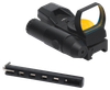 Firefield FF26023 Impact Duo Reflex Sight Matte Black 1 x 31 mm x 22 mm 3 MOA/5 MOA Red Dot Multi Reticle Red Laser