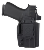 1791 Gunleather TACIWBG43XMOSBLKL Tactical Kydex  IWB Black Kydex Belt Clip Compatible w/Glock 43/43X/43X MOS/48 Left Hand