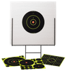 Birchwood Casey 46101 Shoot-N-C Portable Range Kit Self-Adhesive Bullseye Includes Plastic Backboard/Steel Frame/Targets
