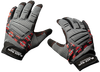 Black Rain Ordnance TACTGLOVEGRY/BLK/RD2XL Tactical Gloves  Black/Gray/Red 2XL Velcro