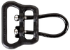 Blue Force Gear UWLUL1100BK ULoop  Black 1.25" Rifle Nylon/Stainless Steel
