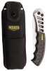 Wicked Tree Gear WTG003 Combo Pack  Folding Saw 7" High Carbon Steel Blade/Black Overmolded Aluminum Handle Includes Scabbard
