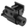 NcStar ACPRLS Compact Red Laser with Weaver Mount  Black Anodized