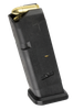 Magpul MAG801BLK PMAG GL9 10rd 9mm Luger Compatible w/Glock 17 Black Polymer
