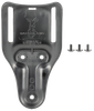 Safariland 6070UBL22 Mid-Ride Universal Belt Loop 2" Black Belt Mount