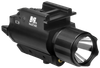 NcStar AQPFLSG Flashlight & Green Laser  Black Anodized 200 Lumens White Cree LED