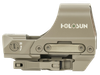 Holosun HE510CGRFDE 510  Flat Dark Earth 1 x 0.91" x 1.26" 2 MOA Green Dot/65 MOA Circle Multi Reticle