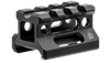 Leapers MTRSX7S Picatinny Riser  Matte Black Anodized Aluminum Picatinny Mount