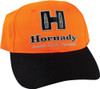 Outdoor Cap Blaze/Black w/Hornady Stitch