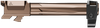Radian Weapons R0834 Ramjet + Afterburner Combo  9mm Luger Compatible w/Glock 19 Gen4, Bronze Stainless Steel