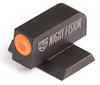Night Fision CNK025001OGX Tritium Night Sights for Canik  Green Tritium Orange Outline Front Sight TP9SF/TP9SF Elite/SP9SA Mod 2