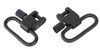 Deluxe Locking Swivel Set 1"  Black