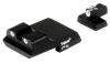 Trijicon 600437 Bright & Tough Night Sights  Green/Tritium White Outline Front Sight-Green/Tritium White Outline Rear Sight Smith & Wesson 1911