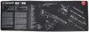 TekMat TEKR44M14 M14 (M1A) Cleaning Mat Black/White Rubber 15"x44" M14 (M1A) Parts Diagram