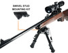 PICATINNY MOUNT W/STUD ADAPTERUTG BIPOD TACTICAL OP 5.9-7.3" 