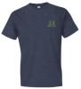 Hornady Gear 30992 Hornady T-Shirt Logo Stamp Indigo Short Sleeve Medium