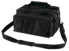Bulldog BD910 Deluxe Range Bag Black Nylon Water-Resistant Outer Shell, Adjustable Strap, Removeable Divider, Storage Pockets, Deluxe Padding