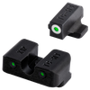 TruGlo TG231G1AC Tritium Pro  Black | Green Tritium Orange Outline Front Sight Green Tritium Rear Sight