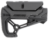 FAB Defense FXGLCORESCP GL-Core S CP CQB Optimized Combat Buttstock w/Adjustable Cheek-Rest for AR-15/ M4 Black Fiberglass Reinforced Polymer