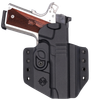 C&G Holsters 1856100 Covert  OWB Black Kydex Belt Loop Fits 1911 4.25"/ Wilson Combat EDC X9 Right Hand