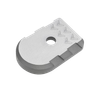 Tyrant CNC TDP365BPMACROGREY P365-XMACRO Base Plate Grey Compatible w/ 17-Round XMacro Mags