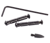 Wilson Combat TRAWPB Anti-Walk Pin Set Black AR-Platform 4 Pieces