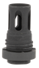 Yankee Hill 431524A Mini QD Flash Hider Black Phosphate Steel with 5/8"-24 tpi Threads & 2.13" OAL for 5.56x45mm NATO AR-Platform