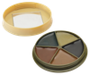 HME CMOFP5 Camo Face Paint Kit Black/Brown/Green/Sand/Light Green