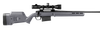 Magpul MAG483-GRY Hunter 700 Stock Fixed with Aluminum Bedding & Adjustable Comb Stealth Gray Synthetic for Remington 700 LA