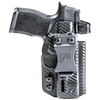Rounded Gear RGDRUIDSIGP365CFAMBI Druid  IWB/OWB Black Carbon Fiber Kydex Fits Sig P365 Ambidextrous