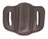 1791 Gunleather MAG12SBRA MAG1.2 Single Mag Holster Signature Brown Leather Belt Slide Compatible w/ Double Stack Ambidextrous